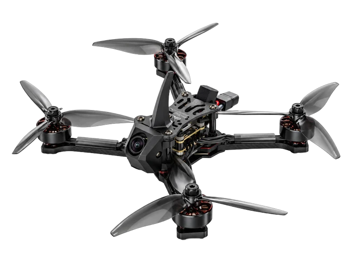 درون FPV للسباقات · إطار كربوني ٥ إنش وكاميرا أمامية